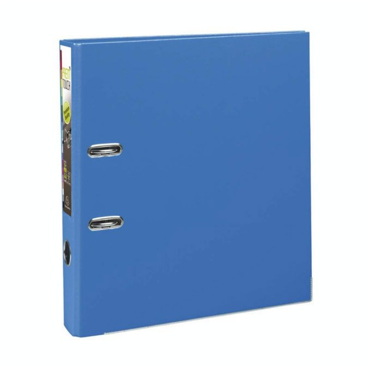 Classeur à levier Prem'Touch A4 Dos 50 mm Bleu - Exacompta - Rougier et Plé