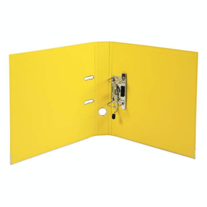 Classeur à levier Prem'Touch A4 Dos 50 mm Jaune - Exacompta - Rougier et Plé