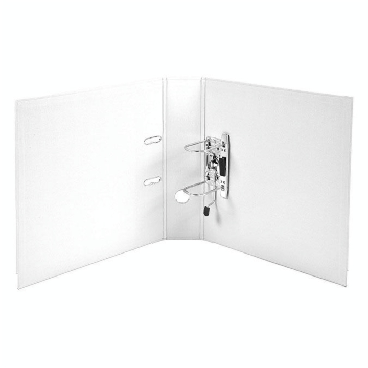 Classeur à levier Prem'Touch A4 Dos 80 mm Blanc - Exacompta - Rougier et Plé