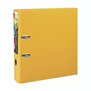 Classeur à levier Prem'Touch A4 Dos 80 mm Jaune - Exacompta - Rougier et Plé