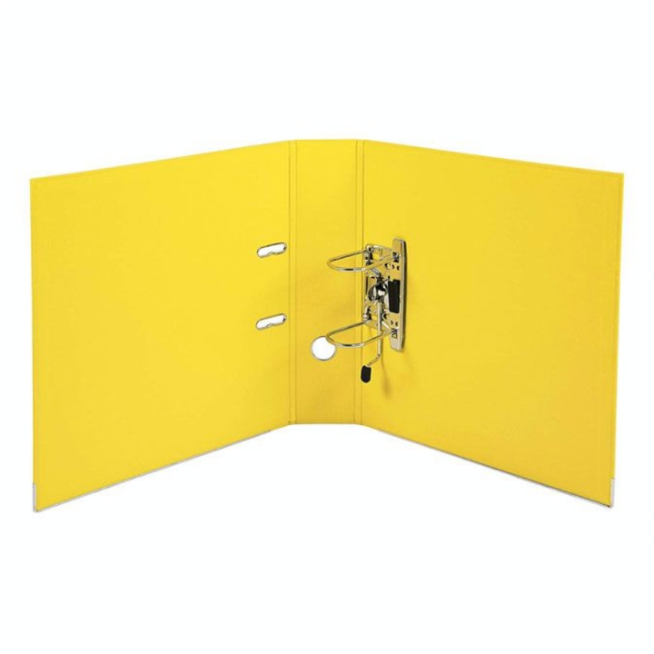Classeur à levier Prem'Touch A4 Dos 80 mm Jaune - Exacompta - Rougier et Plé