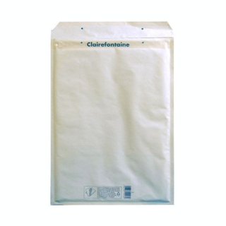 Enveloppe matelassée Kraft blanc 295 x 445 mm 90 g/m² - Clairefontaine - Rougier et Plé