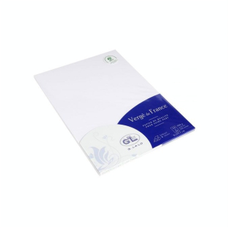 Papier à lettre extra blanc A4 Vergé 100 g/m² 50 feuilles - G. Lalo - Rougier et Plé