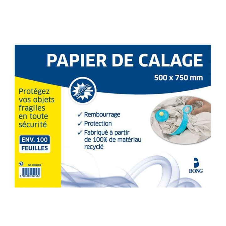 Papier de calage +/- 100 feuilles 50 x 75 cm - Oxford - Rougier et Plé