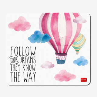 Tapis de souris Follow your dream - Legami - Rougier et Plé