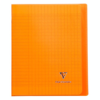 Cahier 17 x 22 cm grands carreaux Séyès 96 pages Koverbook - Clairefontaine - Rougier et Plé