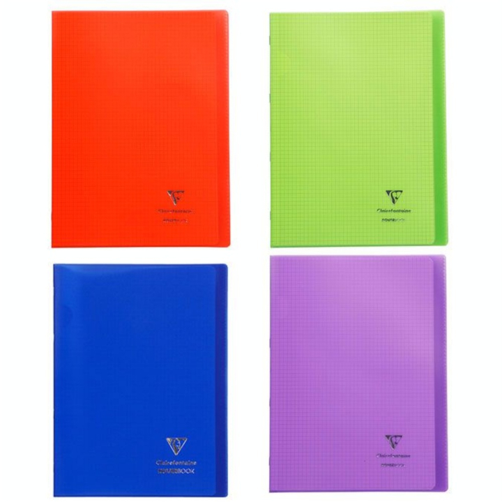 Cahier 24 x 32 cm petits carreaux Q. 5x5 96 pages Koverbook - Clairefontaine - Rougier et Plé