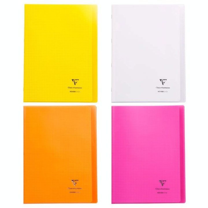 Cahier 24 x 32 cm petits carreaux Q. 5x5 96 pages Koverbook - Clairefontaine - Rougier et Plé