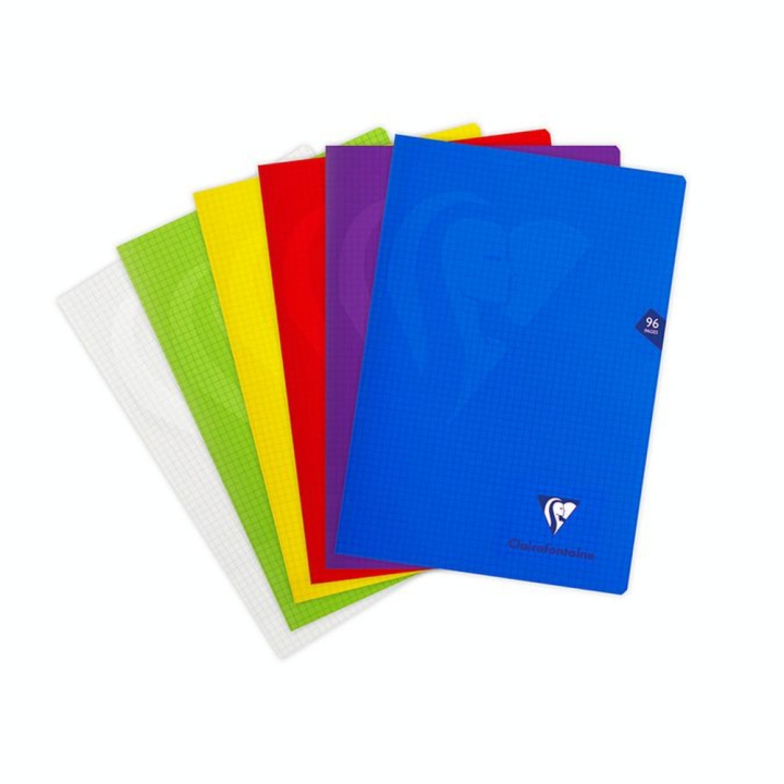 Cahier A4 cm petits carreaux Q. 5x5 96 pages Mimesys - Clairefontaine - Rougier et Plé