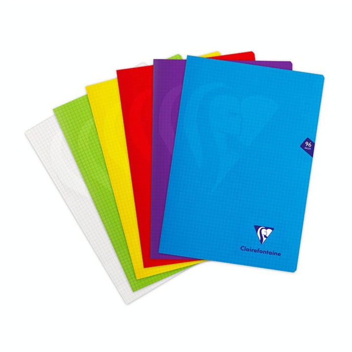 Cahier A4 cm petits carreaux Q. 5x5 96 pages Mimesys - Clairefontaine - Rougier et Plé