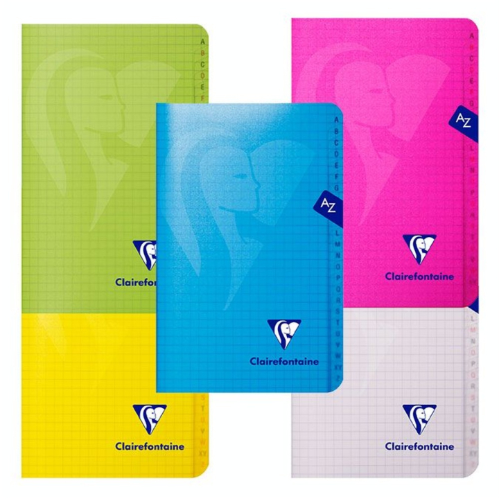 Carnet répertoire 11 x 17 cm Q. 5x5 96 pages Mimesys - Clairefontaine - Rougier et Plé