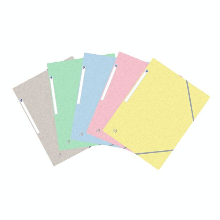 Chemise A4 Top File Assortiment Pastel 5 pcs - Oxford - Rougier et Plé