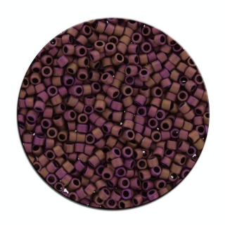 Perles 11/0 metallic effet mat irisé 3g - Toho - Rougier et Plé