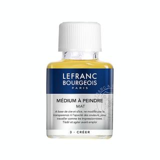Médium à peindre mat LB 75 ml - Lefranc Bourgeois - Rougier et Plé