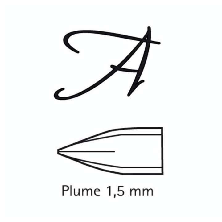 Stylo de calligraphie 1.5 mm - Brause - Rougier et Plé