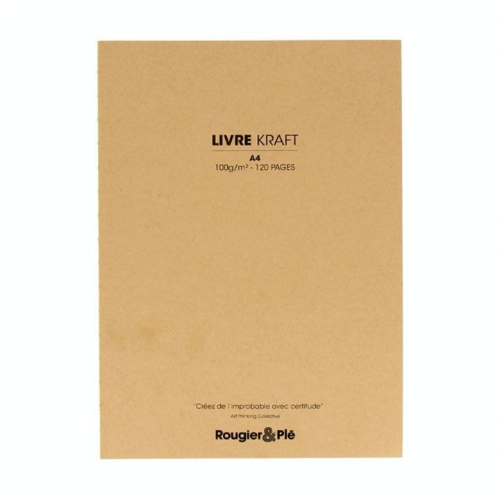 Livre papier Kraft 100 g/m² 120 feuilles - Rougier&Plé - Rougier et Plé