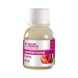 Parfum à bougie 27 ml Fraise - Graine Créative - Rougier et Plé