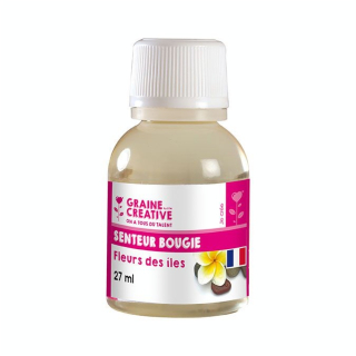 Parfum à bougie 27 ml Fleurs des îles - Graine Créative - Rougier et Plé