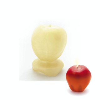 Moule à bougie en latex Pomme 8 cm - Graine Créative - Rougier et Plé