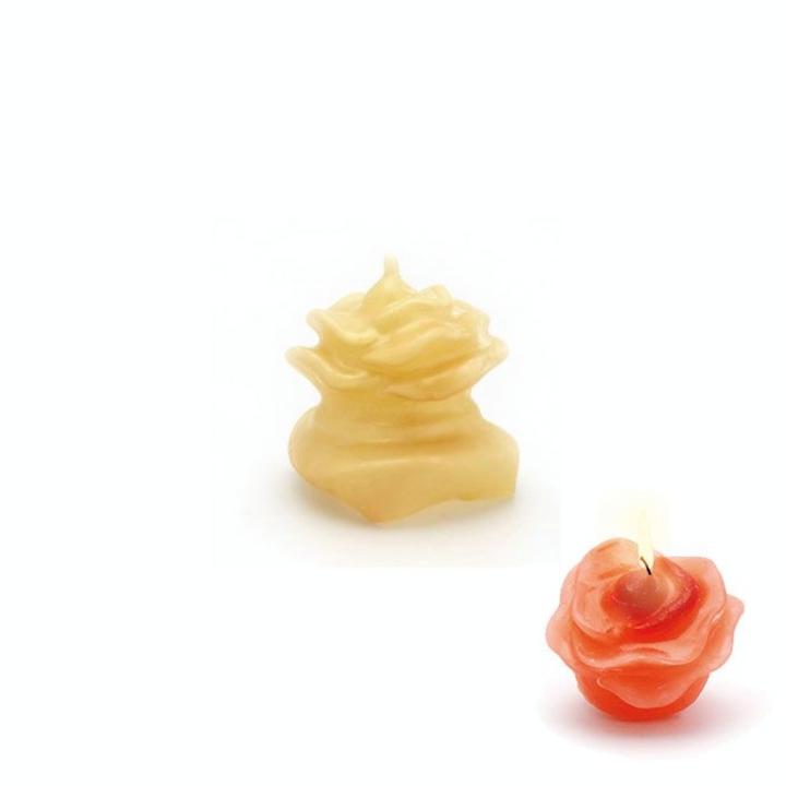 Moule à bougie en latex Rose 4 cm - Graine Créative - Rougier et Plé