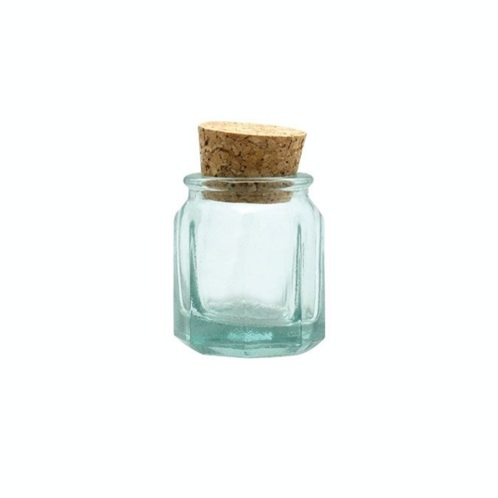 Flacon en verre Octogone 6 cm - Graine Créative - Rougier et Plé