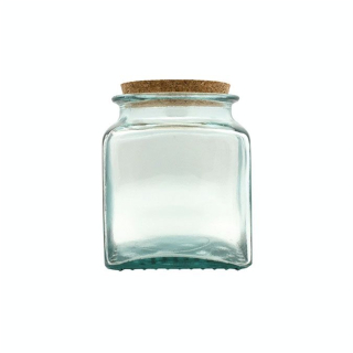 Pot en verre Carré 14 cm - Graine Créative - Rougier et Plé