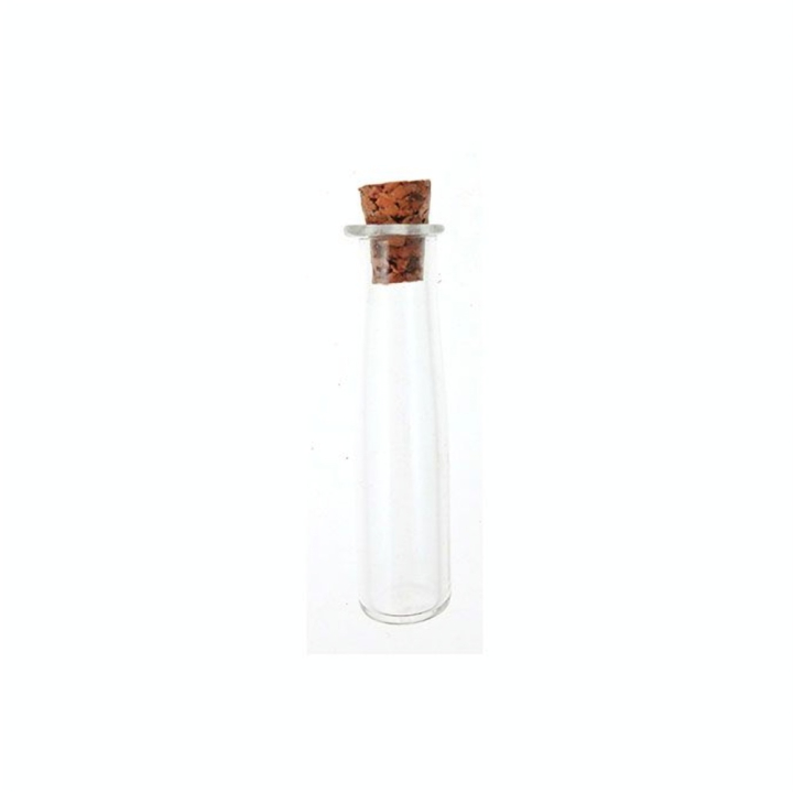 Flacon miniature en verre Tube 2 pcs - Graine Créative - Rougier et Plé