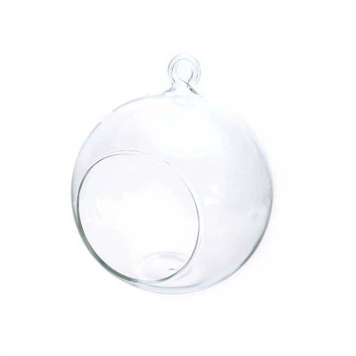 Boule en verre Ouverte Ø 8 cm - Graine Créative - Rougier et Plé