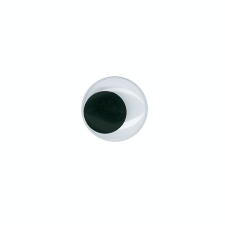 Yeux mobiles Noir Ø 9 mm 20 pcs - Graine Créative - Rougier et Plé