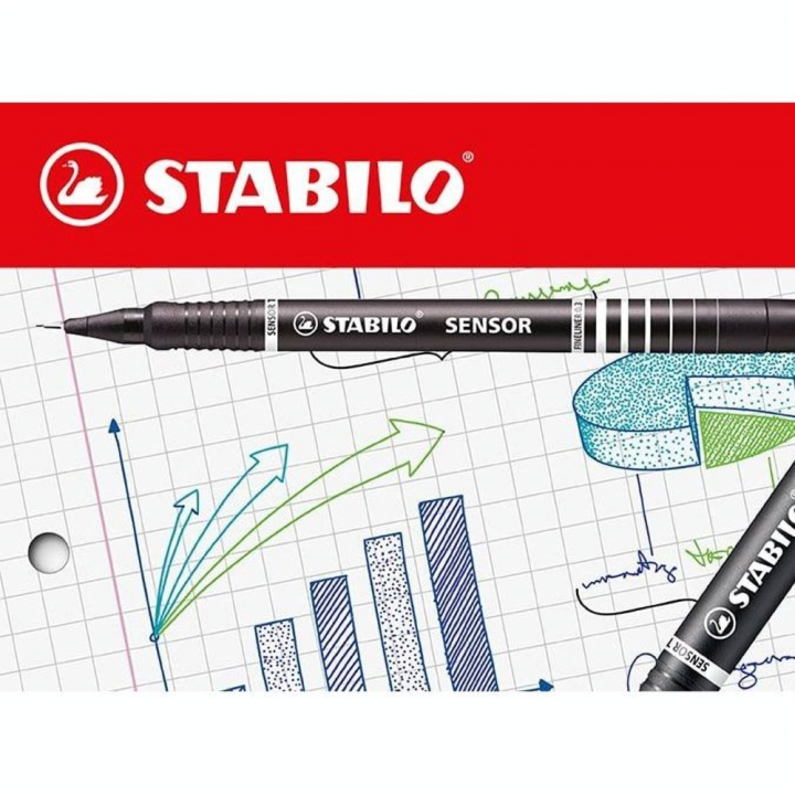 Feutre fin Sensor F - STABILO - Rougier et Plé