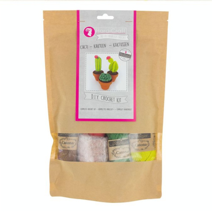 Crochet Kit cactus - Hardicraft - Rougier et Plé