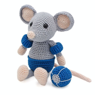 Crochet Kit Eddy la souris - Hardicraft - Rougier et Plé