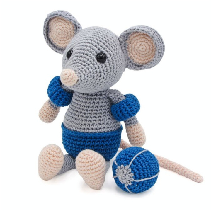 Crochet Kit Eddy la souris - Hardicraft - Rougier et Plé