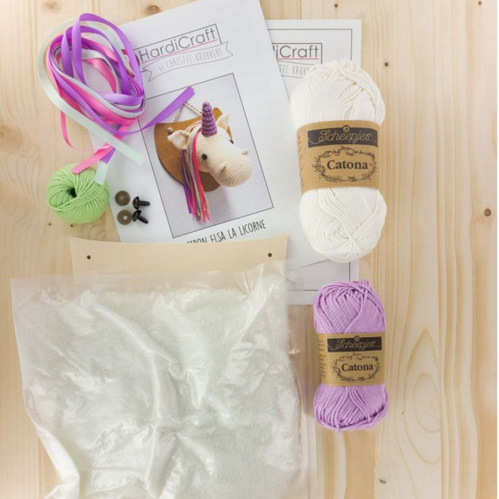 Crochet Kit Elsa la licorne - Hardicraft - Rougier et Plé