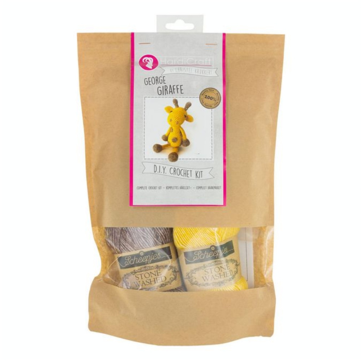 Crochet Kit George la girafe - Hardicraft - Rougier et Plé