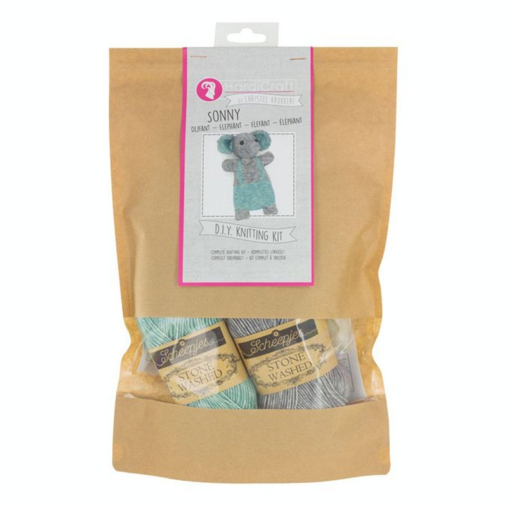 Crochet Kit Sonny l'éléphant - Hardicraft - Rougier et Plé