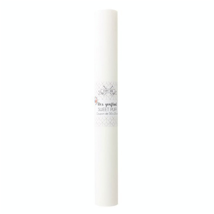 Coupon de Flex thermocollant sweet puff effet 3D 50 x 25 cm - Com 1 Idée - Rougier et Plé