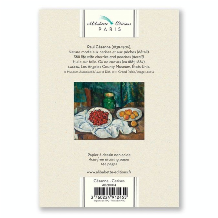 Mini Artbook Cézanne Cerises 12 x 17 cm - Alibabette Éditions - Rougier et Plé