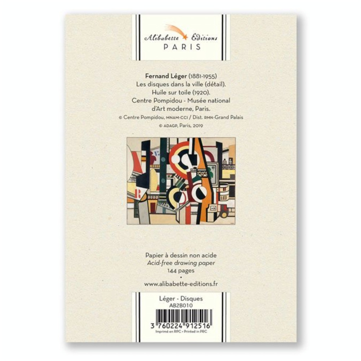 Mini Artbook Léger Disques 12 x 17 cm - Alibabette Éditions - Rougier et Plé