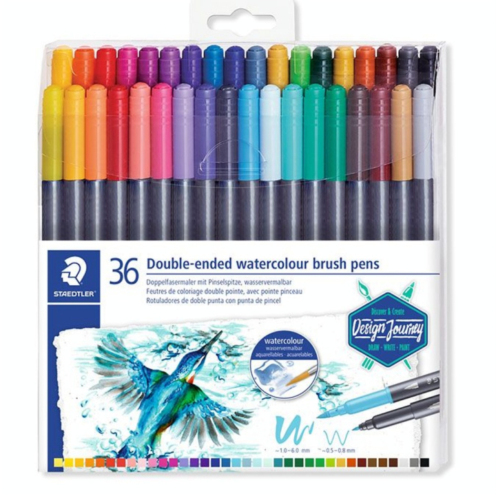 Feutre double pointe Marsgraphic Duo 36 couleurs - Staedtler - Rougier et Plé