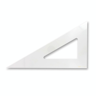 Équerre bords anti tache 40 cm - Minerva - Rougier et Plé