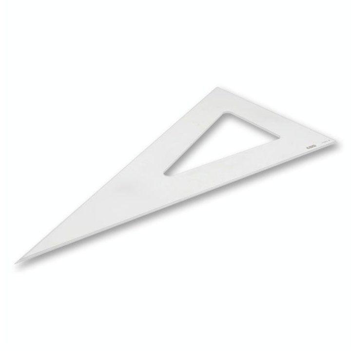 Équerre bords anti tache 40 cm - Minerva - Rougier et Plé