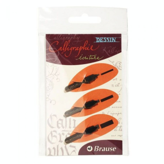 Plume de Calligraphie Bandzug 1,5 - 2.5 - 4 mm - Brause - Rougier et Plé