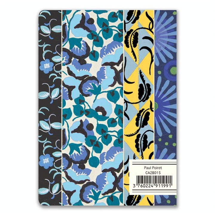 Carnet ligné A6 10 x 15 cm 100 g/m² 100p Paul Poiret - Alibabette Éditions - Rougier et Plé