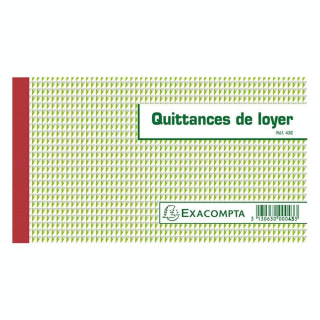 Manifold quittance de loyer x 50 - Exacompta - Rougier et Plé
