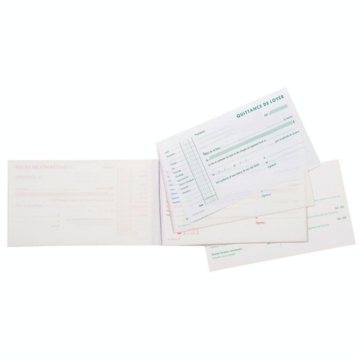 Manifold quittance de loyer x 50 - Exacompta - Rougier et Plé