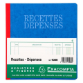 Carnet Recettes-Dépenses 80 p 21 x 19 cm - Exacompta - Rougier et Plé