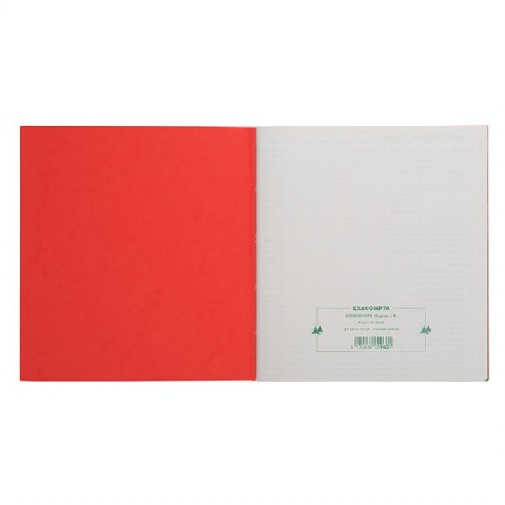 Échéancier tracé journal 80 p 21 x 19 cm - Exacompta - Rougier et Plé
