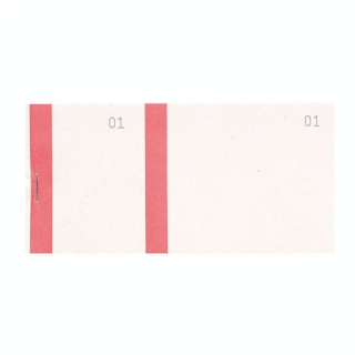 Bloc vendeur à bande couleur 100 feuillets A6 6,6 x 13,5 cm - Exacompta - Rougier et Plé