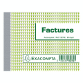 Manifold Factures 10,5 x 13,5 cm 50 F dupli autocopiants - Exacompta - Rougier et Plé